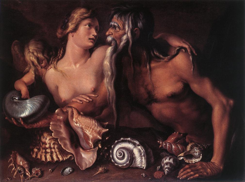 Neptune And Amphitrite by Jacob de Gheyn ( II )